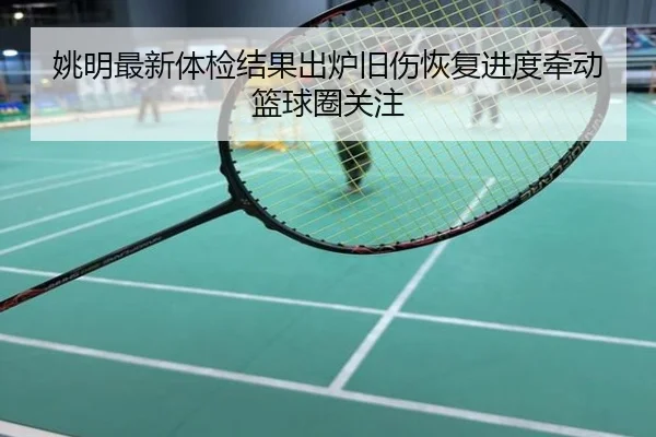 姚明最新体检结果出炉旧伤恢复进度牵动篮球圈关注